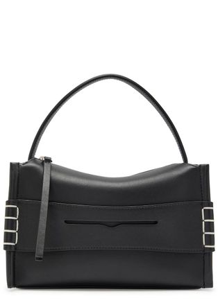 J.W.Anderson Loafer Small Leather top Handle bag - Black - One Size