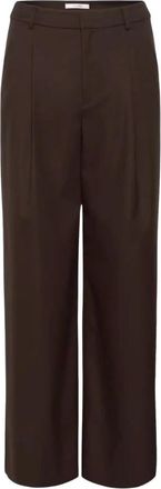 Gestuz Pantaloni Paula Wide - - Trousers - Donna - Marrone - XS