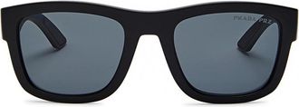 Prada Wayfarer-style Sunglasses - Black - One Size
