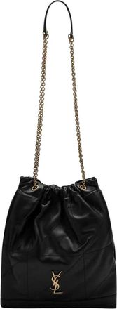 Saint Laurent Tassen, Dames, Zwart, ONE Size, Katoen, Jamie Pochon