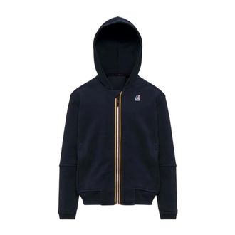 K-Way P. Pros PC Hoodie - male - K-Way - Kids Sweatshirts - Blue - 6 Y - Kids