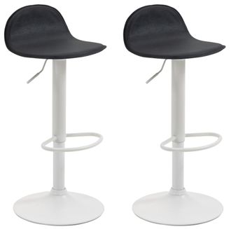Clp Clp - Set De 2 Taburetes Lana Negro Blanco