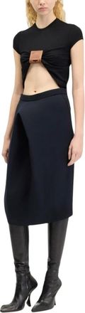 Jean Paul Gaultier Donna, Top, Nero, S, new