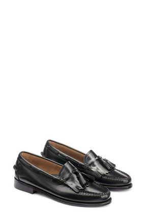 G.H. Bass & Co. Esther Kiltie Weejuns Loafer in Black at Nordstrom, Size 9.5