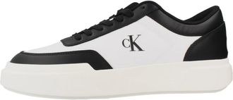 Calvin Klein Chunky Cups Veter Oxf - Heren - Sneakers - Wit - 43 EU - Leer - Schoenen