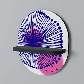 OEM Magic Nature Estante Ovalado Negro