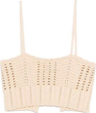 Forte_Forte Gestricktes Bralette-Oberteil