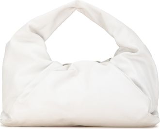 Bottega Veneta Pre-owned Womens The Pouch Clutch Bag - White Leather - One Size