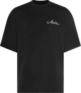 Amiri Black Crew Neck T-Shirt