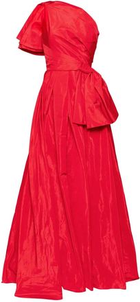 Saiid Kobeisy Abito in taffetà - Rosso