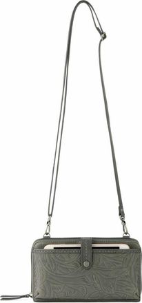 The Sak Iris Smartphone Crossbody Bag in Slate Leaf at Nordstrom