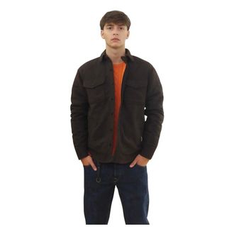 CHESAPEAKE'S Camicia Over Imbottita - Shirts - Hombre - Marr&oacute;n - 2XL