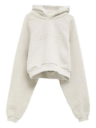 Fear of God 1990s hoodie met logo-reli&euml;f - Beige
