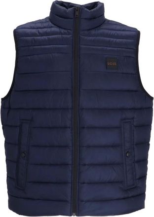 HUGO BOSS Heren, Jassen, Blauw, Maat: XL Polyamide
