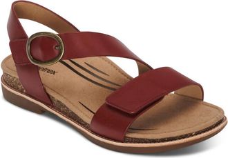 Aetrex Womens Tamara Sandal In Red
