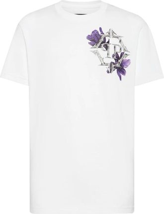 Philipp Plein Heren, Tops, Wit, Maat: 4XL Katoen