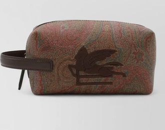 Etro canvas travel pouch
