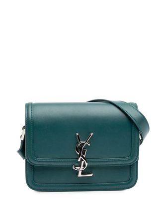 Saint Laurent 2020 Small Calfskin Solferino Satchel In Box crossbody bag - Blue