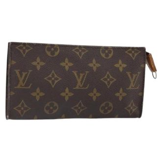 Louis Vuitton Pre-owned Clutches, female, Brown, Size: ONE SIZE Pre-owned Canvas Clutch