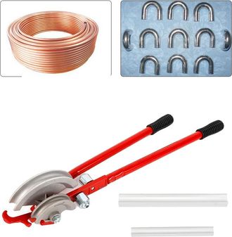 OEM Doblador De Tubos Manual, Dise&ntilde;o Ergon&oacute;mico, Construcci&oacute;n Duradera, Color Rojo Vino