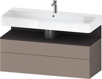 Duravit Qatego Mueble Bajo Lavabo, 1 Extra&iacute;ble Y 1 Caj&oacute;n, - Duravit