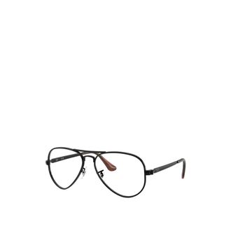 Ray-Ban Glasses, unisex, Black, Size: 58 MM Aviator Max Optical Frame