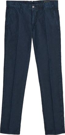 Incotex Chinos - Heren - Chinos - Blauw - W32 - Katoen - Broeken