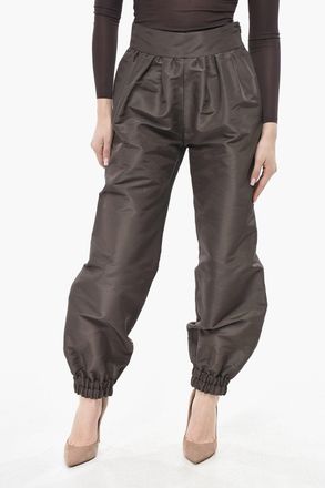 Super Blond Pantaloni a Palloncino in Organza di Seta Super Blond