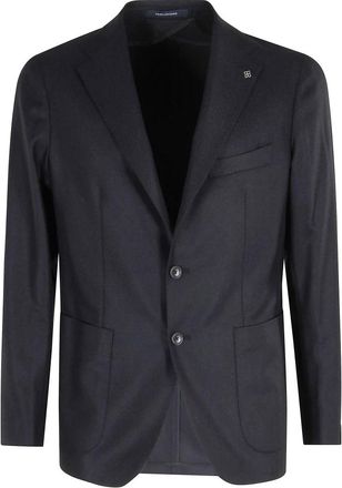 Tagliatore Single-breasted Jacket - male - Tagliatore - Blazers - Blue - 3XL - Jackets
