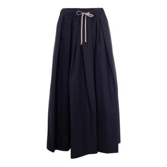 Max Mara Midi Skirts, female, Blue, Size: 2XS Midi Skirts