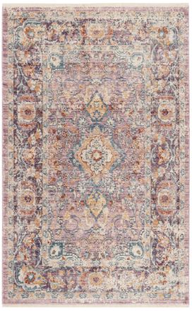 Safavieh Alfombra viscosa viola/multicolore 122 x 183 cm