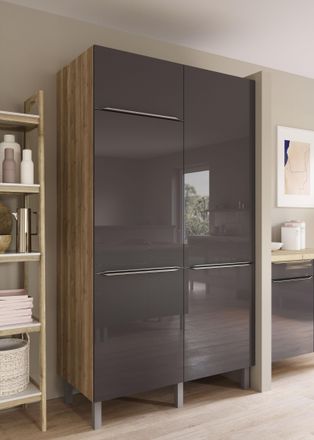 Optifit Pantryküche »Lilly2« Breite 120 cm, wahlweise mit E-Geräten