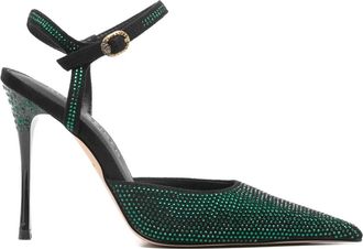 Kurt Geiger Pumps a punta con decorazione - Verde
