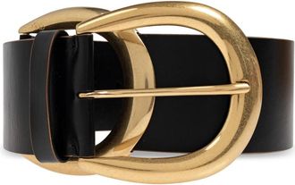 Chlo&eacute; Leren riem Anita - Dames - Riemen - Zwart - M - Accessoires