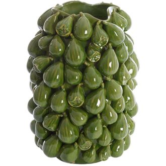 Light & Living Light&living - Vaso De Cer&aacute;mica Natalia Verde Oscuro - 35x33x47