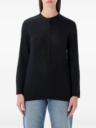 Isabel Marant Lucy T-shirt met lange mouwen - Zwart