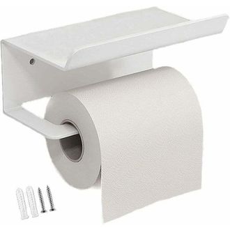 OEM Portarrollos De Papel Higi&eacute;nico, Toallero De Acero Inoxidable Para Tel&eacute;fono M&oacute;vil, Portarrollos De Papel Higi&eacute;nico Con Estante Para Ba&ntilde;o Y Cocina - Cr