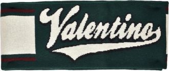 Valentino Wollen Sjaal - Beschrijving: Sjaal - Heren - Wintersjaals - Groen - ONE Size - Wol - Accessoires