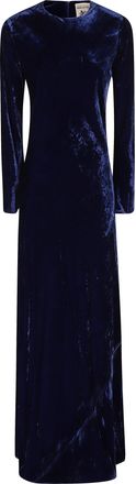 Semicouture Velvet Midi Dress