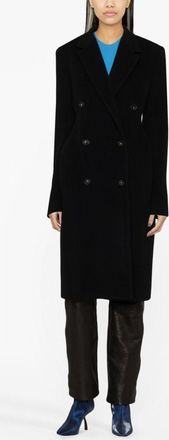 Stella McCartney Stella McCartney Womens Black Wool Coat - Size EU 34 (Womens)