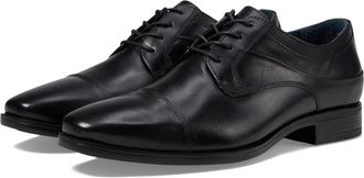 Johnston & Murphy Mens Johnston & Murphy Gibbons 15-8666 Oxfords Black Dress Shoes ZOGG1992