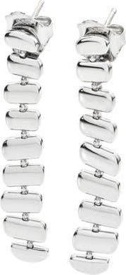 Lucy Quartermaine Egyptian Temple Long Earrings in Sterling Silver at Nordstrom