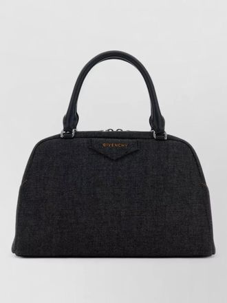 Givenchy antigona east west denim shoulder bag