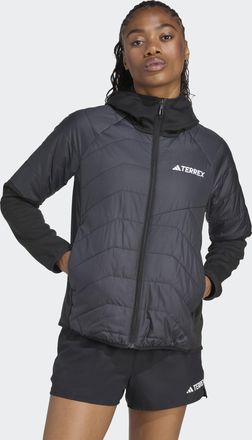ADIDAS TERREX Outdoorjacke ADIDAS TERREX MULTI CLIMAWARM ISOLIERENDE HYBRID, Damen, Gr. M, schwarz, Obermaterial: 100% Polyester, normal, Jacken Outdoorjacke