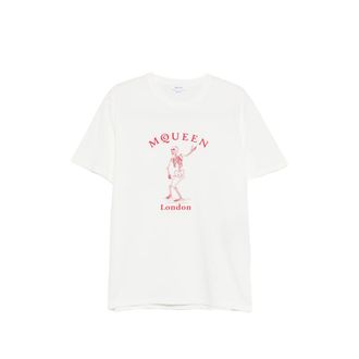 Alexander McQueen Skeleton-graphic T-shirt