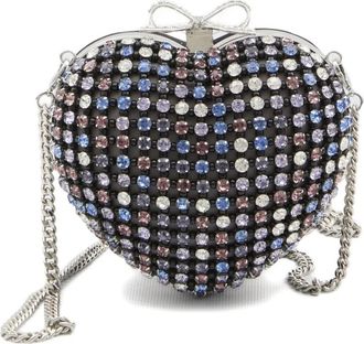 Self Portrait Clutch met Kristallen - Dames - Clutches - Veelkleurig - ONE Size - Polyester - Tassen