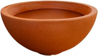 OEM Jarr&oacute;n De Dise&ntilde;o De &Oslash;85 Cm Y 43 Cm De Alto, Fabricado En Pol&iacute;mero De Terracota Resistente Para Plantas De Interior Y Exterior