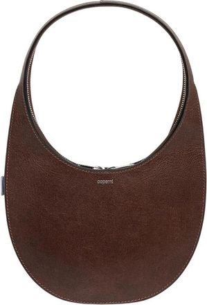 Coperni Small Zip Tote Bag - Dames - Schoudertassen - Bruin - ONE Size - Leer - Tassen
