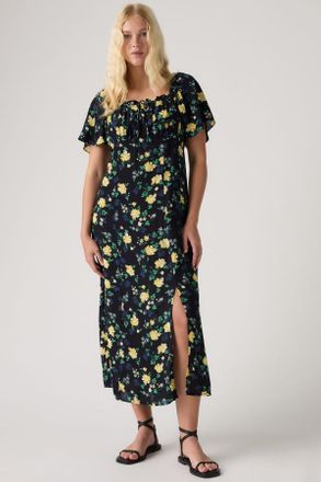 Levi's Vestido Amara Column Midi - Mujer - XS - Azul / Sheila Floral