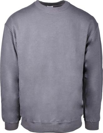 Covert Katoenen Stijlvol T-shirt - Heren - Sweatshirts - Grijs - L - Katoen - Hoodies & sweatvesten